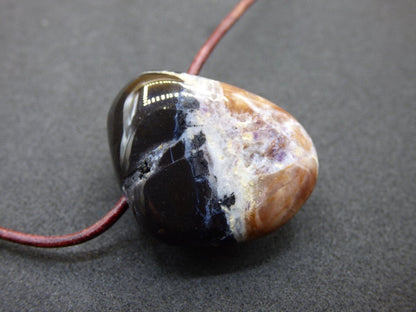 Tiffany Opal (Fluorit Opal) ~ Edelstein Kette ~HIPPIE ~GOA ~Boho ~Tibet ~Ethno ~Nature ~Heilstein - Art of Nature Berlin