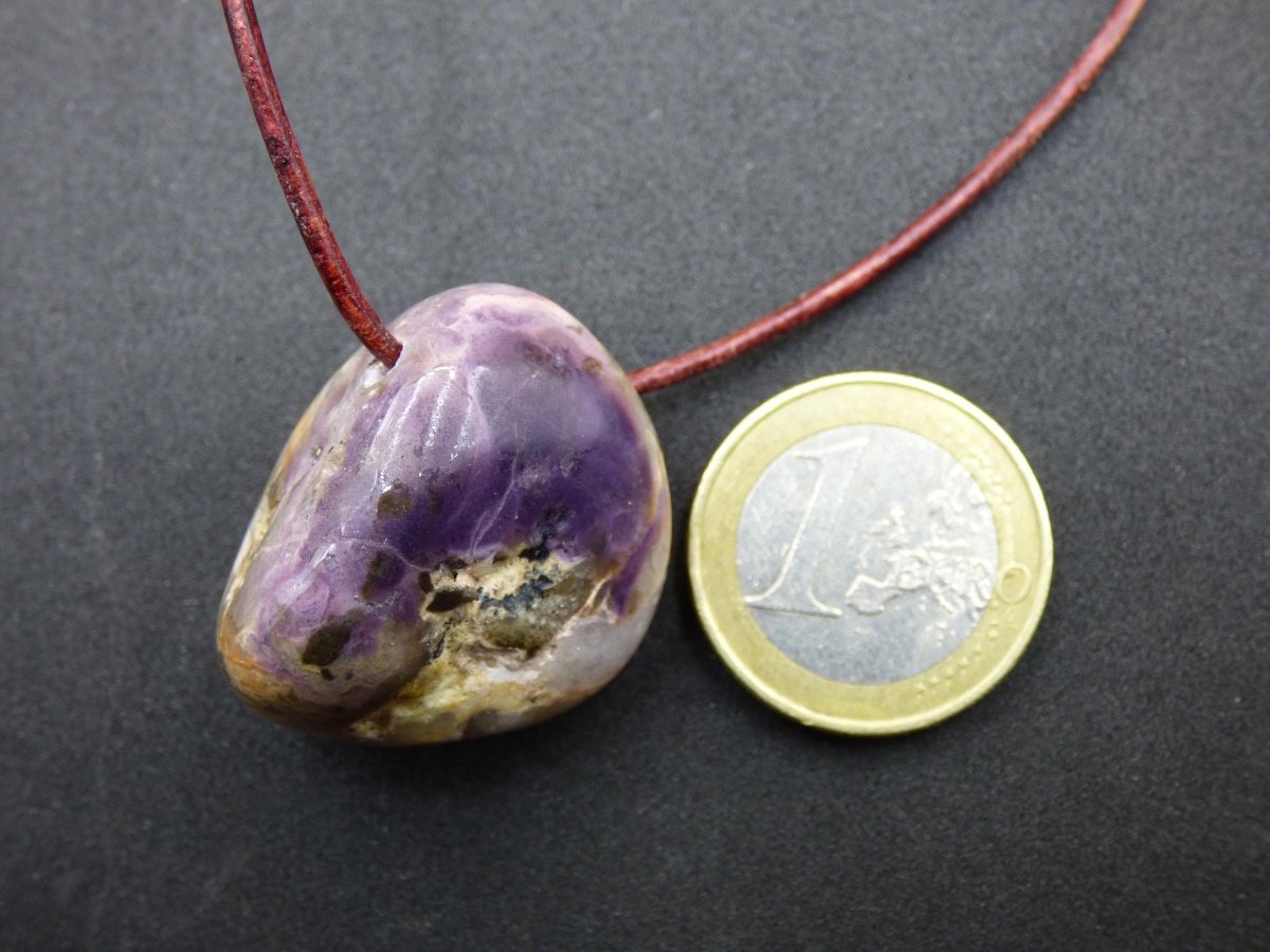 Tiffany Opal (Fluorit Opal) ~ Edelstein Kette ~HIPPIE ~GOA ~Boho ~Tibet ~Ethno ~Nature ~Heilstein - Art of Nature Berlin