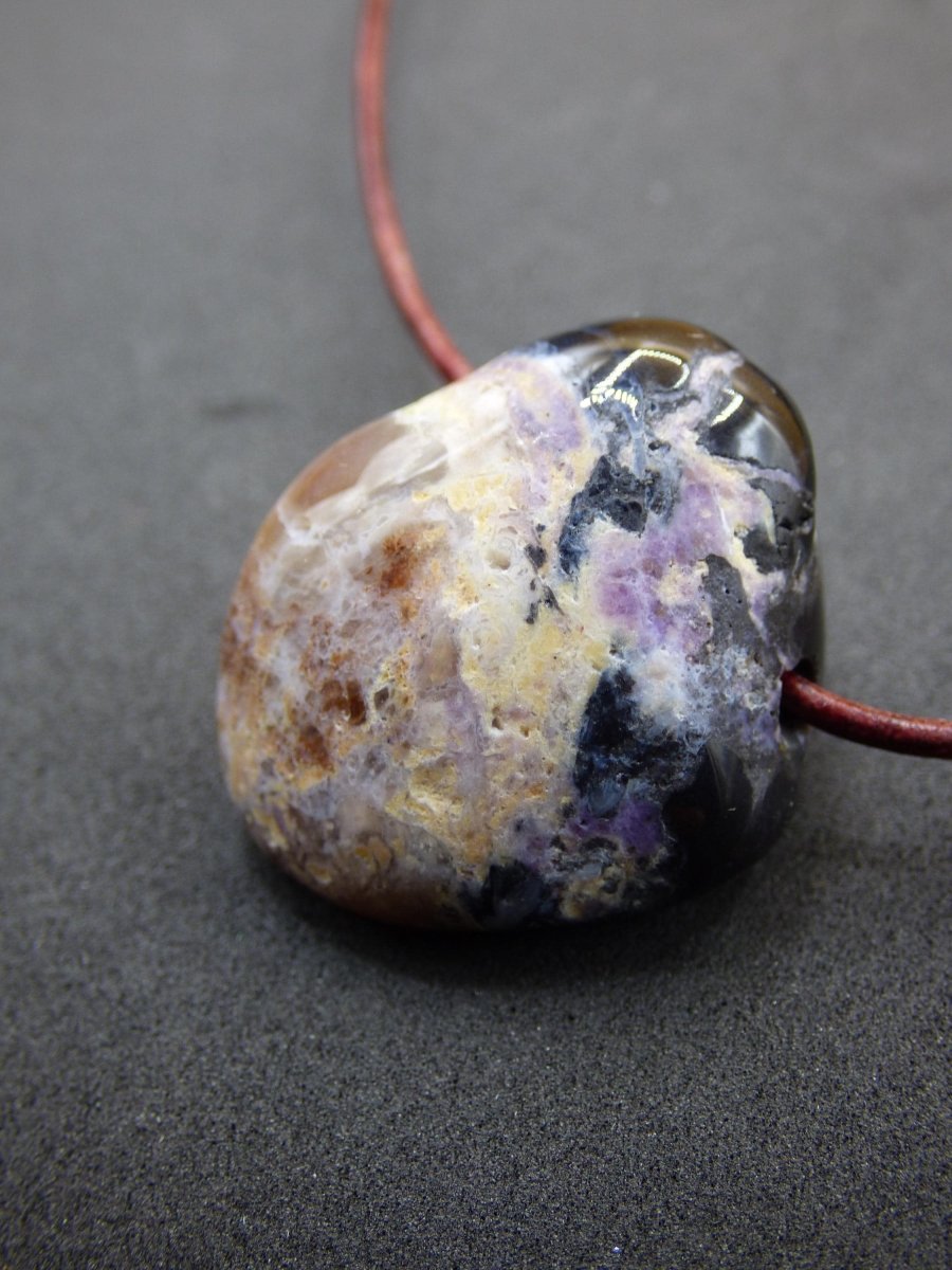 Tiffany Opal (Fluorit Opal) ~ Edelstein Kette ~HIPPIE ~GOA ~Boho ~Tibet ~Ethno ~Nature ~Heilstein - Art of Nature Berlin