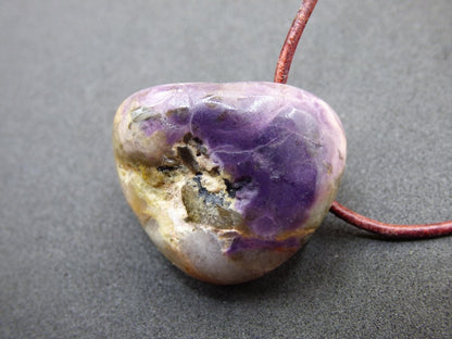 Tiffany Opal (Fluorit Opal) ~ Edelstein Kette ~HIPPIE ~GOA ~Boho ~Tibet ~Ethno ~Nature ~Heilstein - Art of Nature Berlin