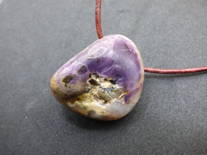 Tiffany Opal (Fluorit Opal) ~ Edelstein Kette ~HIPPIE ~GOA ~Boho ~Tibet ~Ethno ~Nature ~Heilstein - Art of Nature Berlin