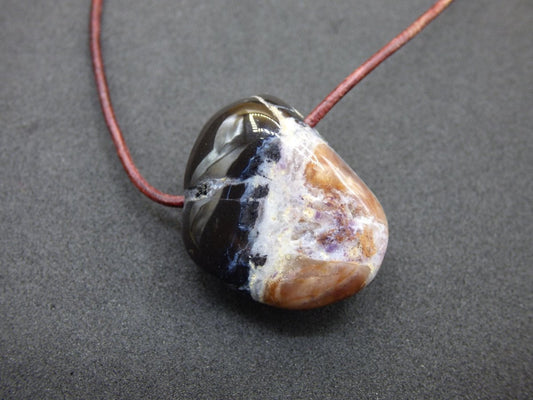 Tiffany Opal (Fluorit Opal) ~ Edelstein Kette ~HIPPIE ~GOA ~Boho ~Tibet ~Ethno ~Nature ~Heilstein - Art of Nature Berlin