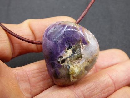 Tiffany Opal (Fluorit Opal) ~ Edelstein Kette ~HIPPIE ~GOA ~Boho ~Tibet ~Ethno ~Nature ~Heilstein - Art of Nature Berlin