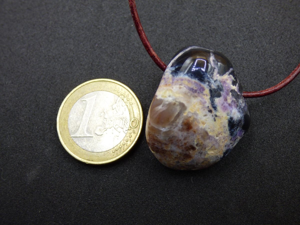 Tiffany Opal (Fluorit Opal) ~ Edelstein Kette ~HIPPIE ~GOA ~Boho ~Tibet ~Ethno ~Nature ~Heilstein - Art of Nature Berlin