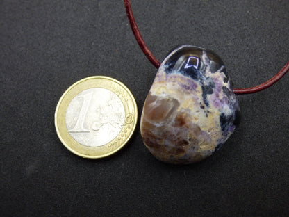 Tiffany Opal (Fluorit Opal) ~ Edelstein Kette ~HIPPIE ~GOA ~Boho ~Tibet ~Ethno ~Nature ~Heilstein - Art of Nature Berlin