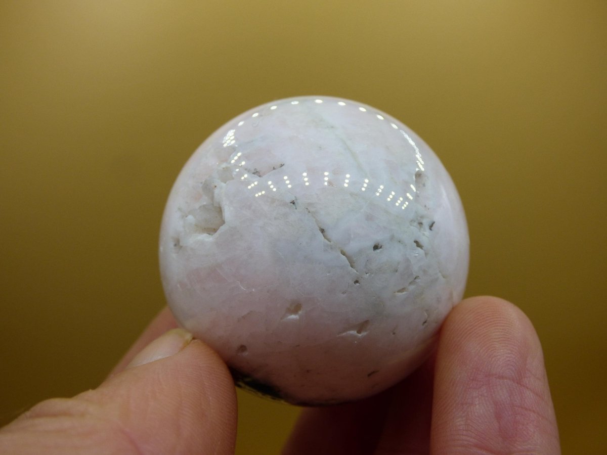 UV Aktiv Mangano Calcit + Epidot *Rarität* rosa Pink Herz Kristall Edelstein Deko Haus Altar Sammler Mineral Selten Rarität Heilstein - Art of Nature Berlin