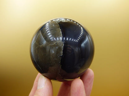 UV AKTIV Volcanic Achat - Edelstein Kugel Deko Sphere Massage Kristall Sammler Meditation Heilstein Frau Mann Geschenk Er Sie Haus Energie - Art of Nature Berlin