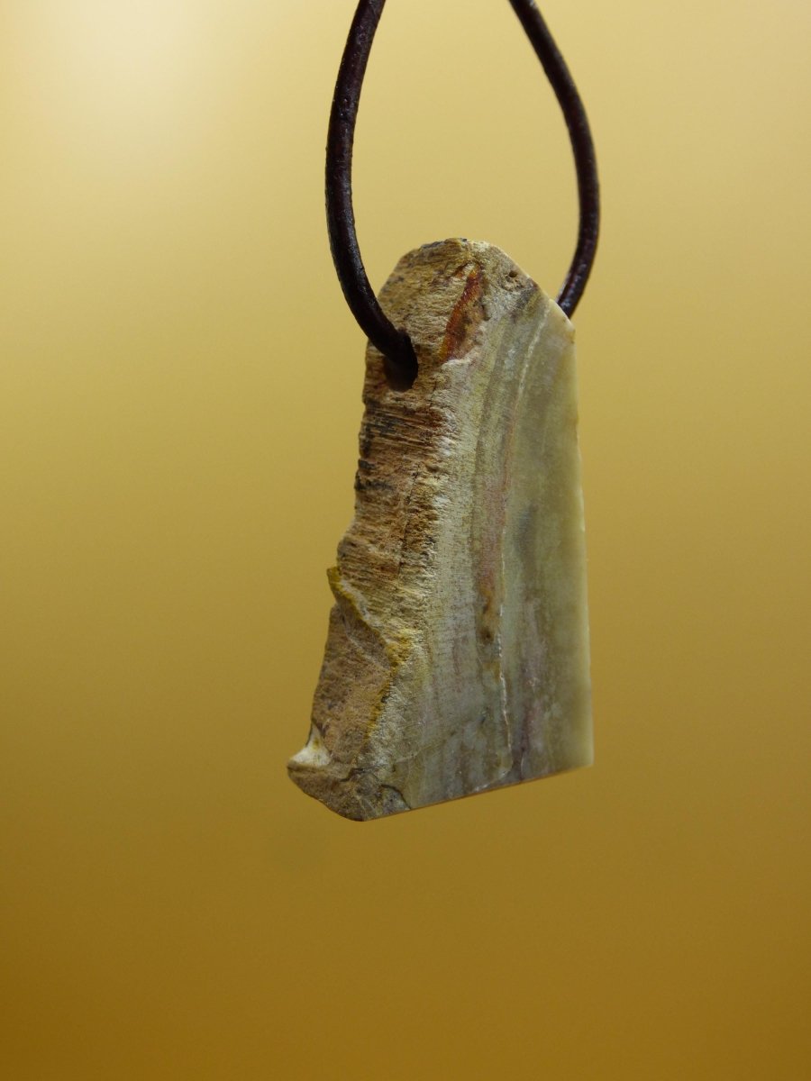 Versteinertes Holz ~ Edelstein Kette ~HIPPIE ~GOA ~Boho ~Ethno ~Nature ~Heilstein - Art of Nature Berlin