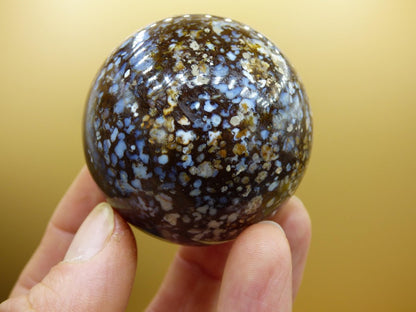 XL Leoparden Opal - Neuer Fund Rarität Edelstein Kugel Deko selten Massage Sphere Kristall Geschenk Er Sie Mann Frau Ethno Heilstein - Art of Nature Berlin