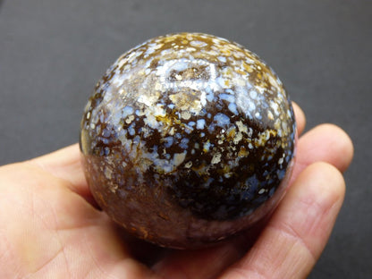 XL Leoparden Opal - Neuer Fund Rarität Edelstein Kugel Deko selten Massage Sphere Kristall Geschenk Er Sie Mann Frau Ethno Heilstein - Art of Nature Berlin