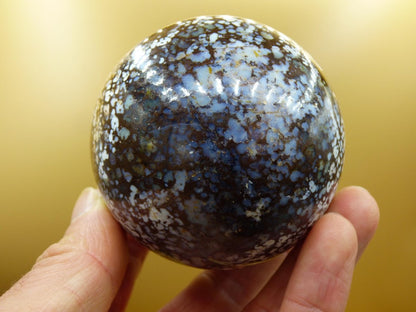 XL Leoparden Opal - Neuer Fund Rarität Edelstein Kugel Deko selten Massage Sphere Kristall Geschenk Er Sie Mann Frau Ethno Heilstein - Art of Nature Berlin