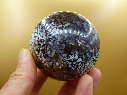 XL Leoparden Opal - Neuer Fund Rarität Edelstein Kugel Deko selten Massage Sphere Kristall Geschenk Er Sie Mann Frau Ethno Heilstein - Art of Nature Berlin