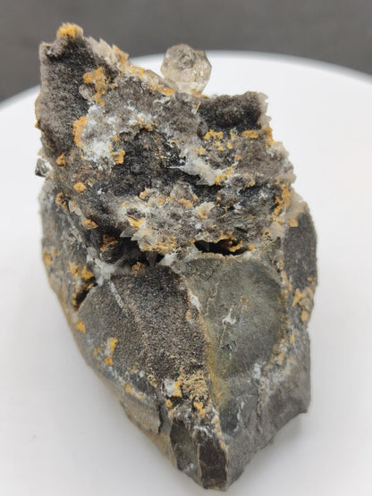 XL Libellenquarz Septarie mit Diamantquarz & UV-Fluoreszenz Frankreich 60mm Kristall Sammler Stufe Heilstein Edelstein Mineral Unikat Selten - Art of Nature Berlin