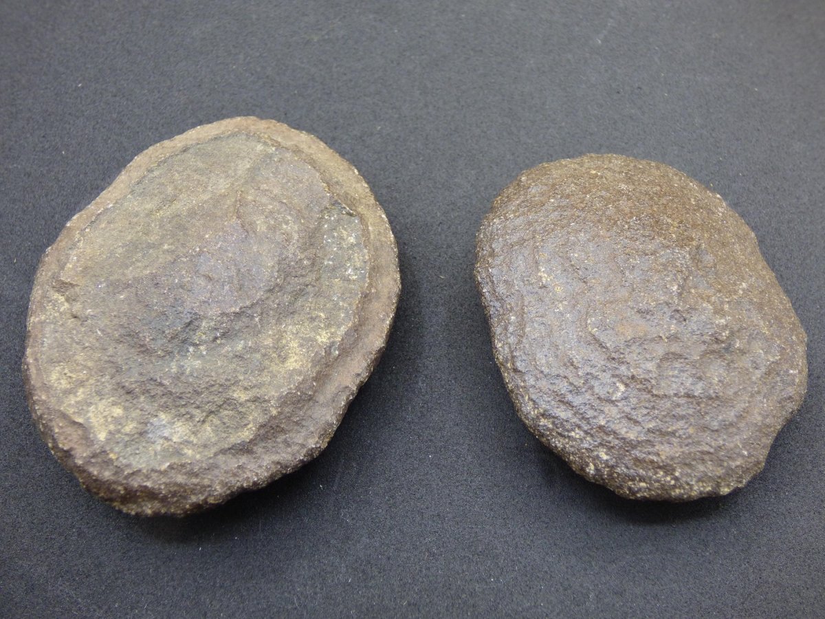 XL Moqui Marbles "UFO" ~ lebende Edelsteine Indianer Schamanenstein HIPPIE Goa Boho Ethno Nature Heilstein Energy Chakra Erde Geschenk Rar - Art of Nature Berlin