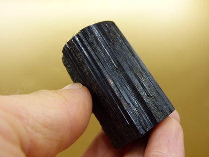 XL schwarzer Turmalin (Schörl) - Roh Anschliff - Deko Stufe groß Energie Heilung Strahlen Schutz Stein Heilstein Geschenk Haus Wohnung - Art of Nature Berlin