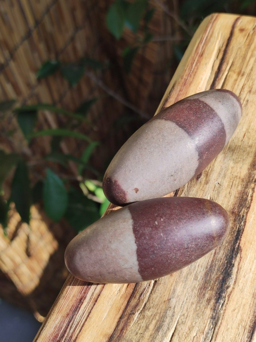 XL Shiva Lingam Paar ~ Edelstein Handschmeichler Meditation HIPPIE GOA Boho Kristalle Tibet Ethno Nature Heilstein Geschenk Energie - Art of Nature Berlin