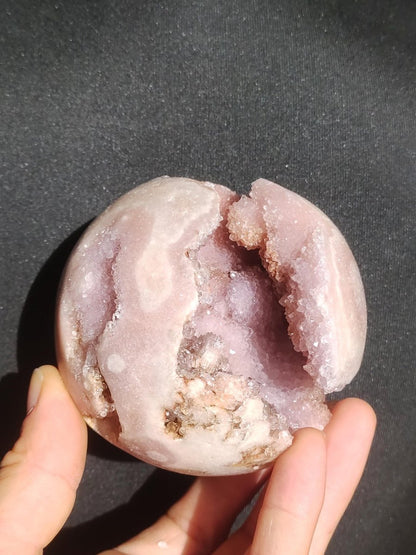 XXL Amethyst Achat Druzy Geode Kugel ~ Magische Edelstein Deko Kristall Stufe Sphere Heilstein lila Energie Wohnen Rarität Sammler Geschenk - Art of Nature Berlin