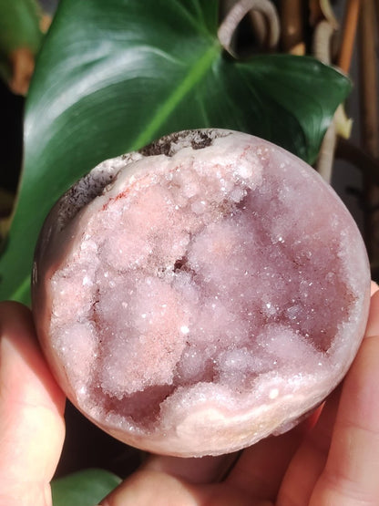 XXL Amethyst Achat Druzy Geode Kugel ~ Magische Edelstein Deko Kristall Stufe Sphere Heilstein lila Energie Wohnen Rarität Sammler Geschenk - Art of Nature Berlin