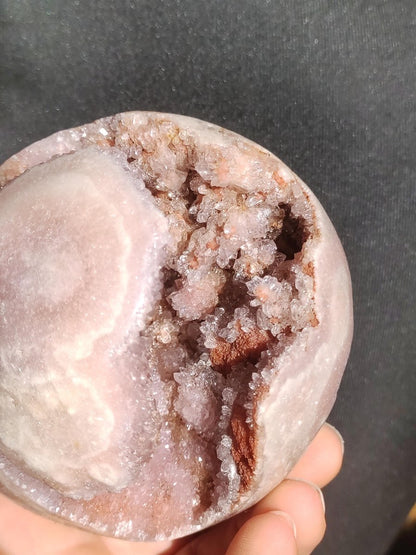 XXL Amethyst Achat Druzy Geode Kugel ~ Magische Edelstein Deko Kristall Stufe Sphere Heilstein lila Energie Wohnen Rarität Sammler Geschenk - Art of Nature Berlin