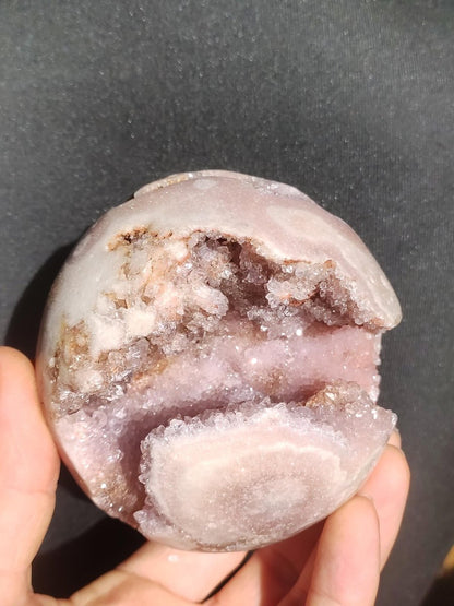 XXL Amethyst Achat Druzy Geode Kugel ~ Magische Edelstein Deko Kristall Stufe Sphere Heilstein lila Energie Wohnen Rarität Sammler Geschenk - Art of Nature Berlin