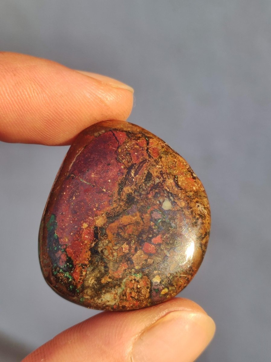 Zarinit Handschmeichler *Rarität* Kristall Mineral Selen Sammler Magische Edelstein Deko Crystal HIPPIE GOA Heilstein Schamanenstein - Art of Nature Berlin