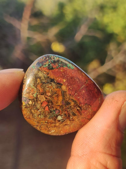 Zarinit Handschmeichler *Rarität* Kristall Mineral Selen Sammler Magische Edelstein Deko Crystal HIPPIE GOA Heilstein Schamanenstein - Art of Nature Berlin