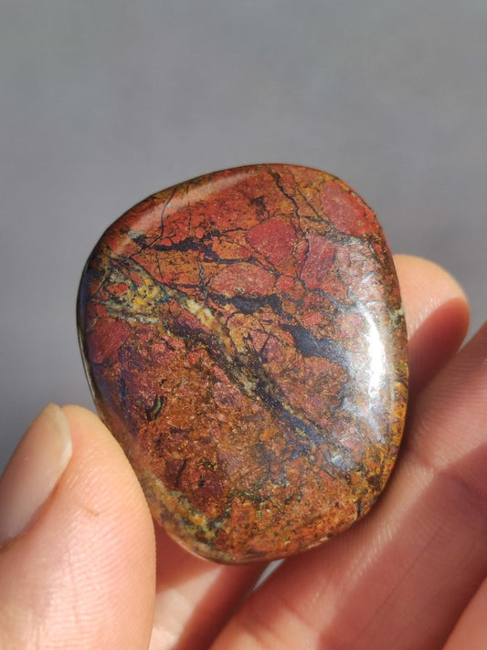 Zarinit Handschmeichler *Rarität* Kristall Mineral Selen Sammler Magische Edelstein Deko Crystal HIPPIE GOA Heilstein Schamanenstein - Art of Nature Berlin