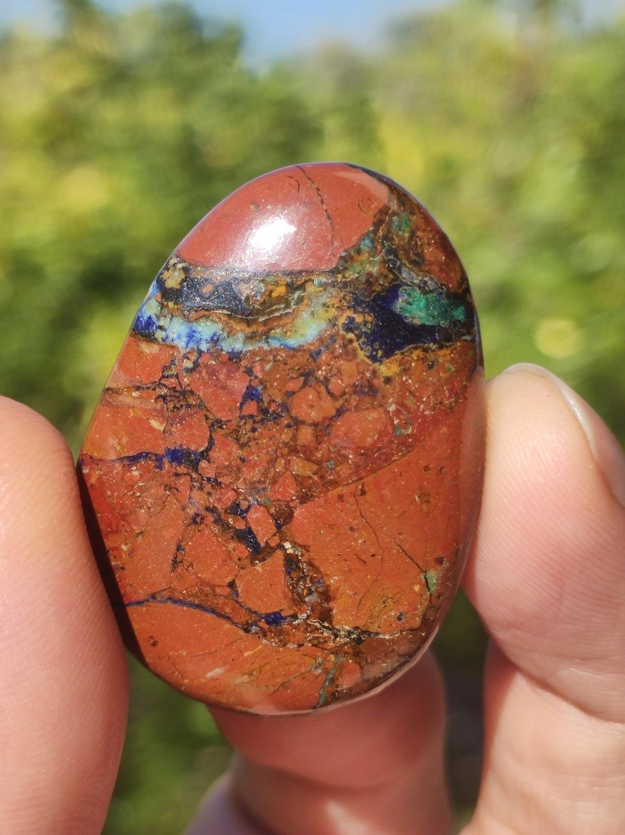 Zarinit Handschmeichler *Rarität* Kristall Mineral Selen Sammler Magische Edelstein Deko Crystal HIPPIE GOA Heilstein Schamanenstein - Art of Nature Berlin