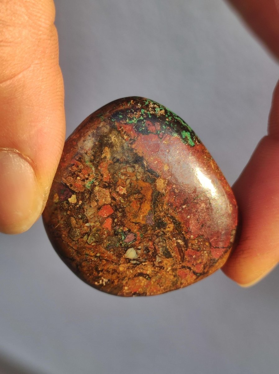 Zarinit Handschmeichler *Rarität* Kristall Mineral Selen Sammler Magische Edelstein Deko Crystal HIPPIE GOA Heilstein Schamanenstein - Art of Nature Berlin