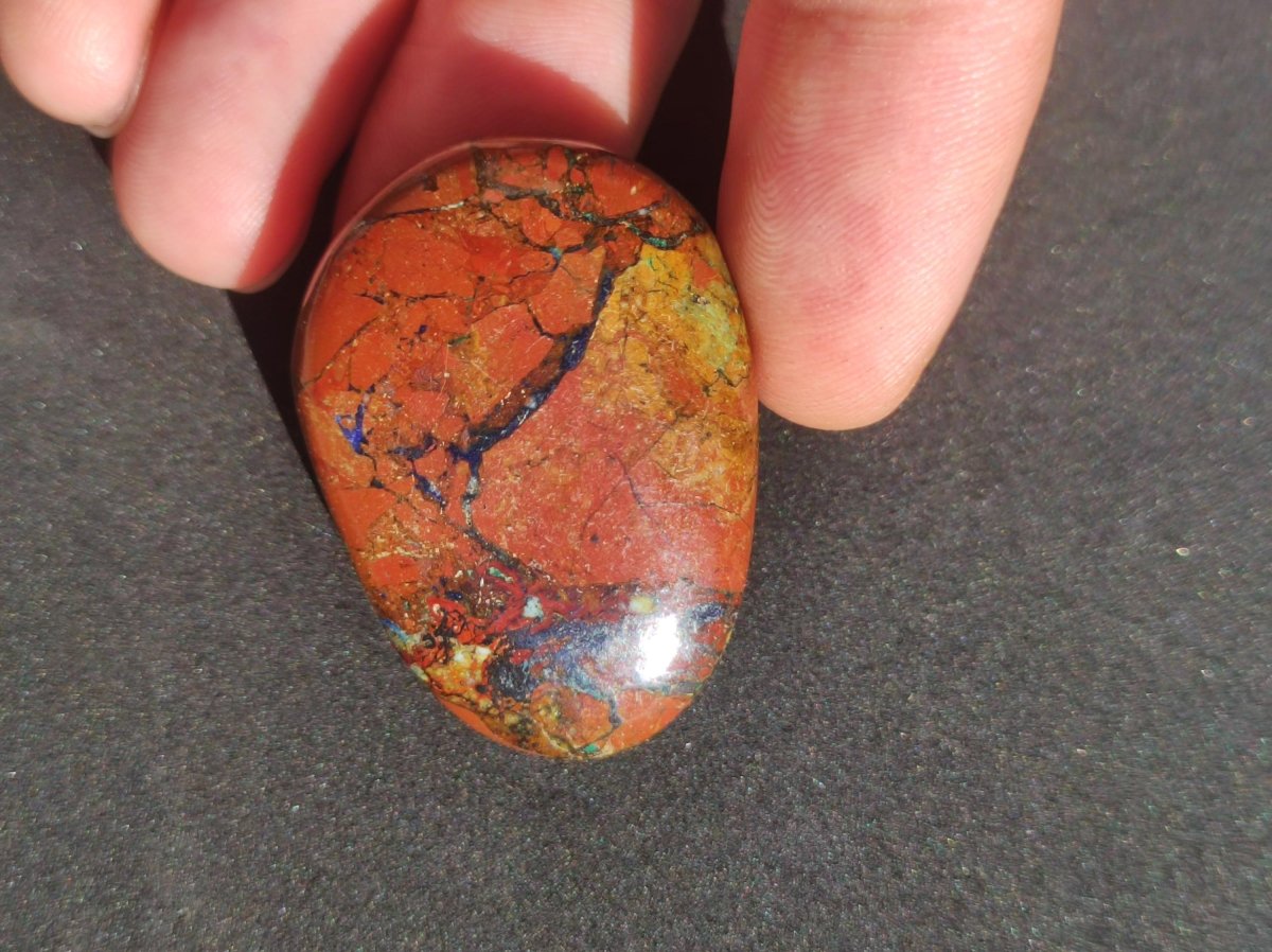 Zarinit Handschmeichler *Rarität* Kristall Mineral Selen Sammler Magische Edelstein Deko Crystal HIPPIE GOA Heilstein Schamanenstein - Art of Nature Berlin