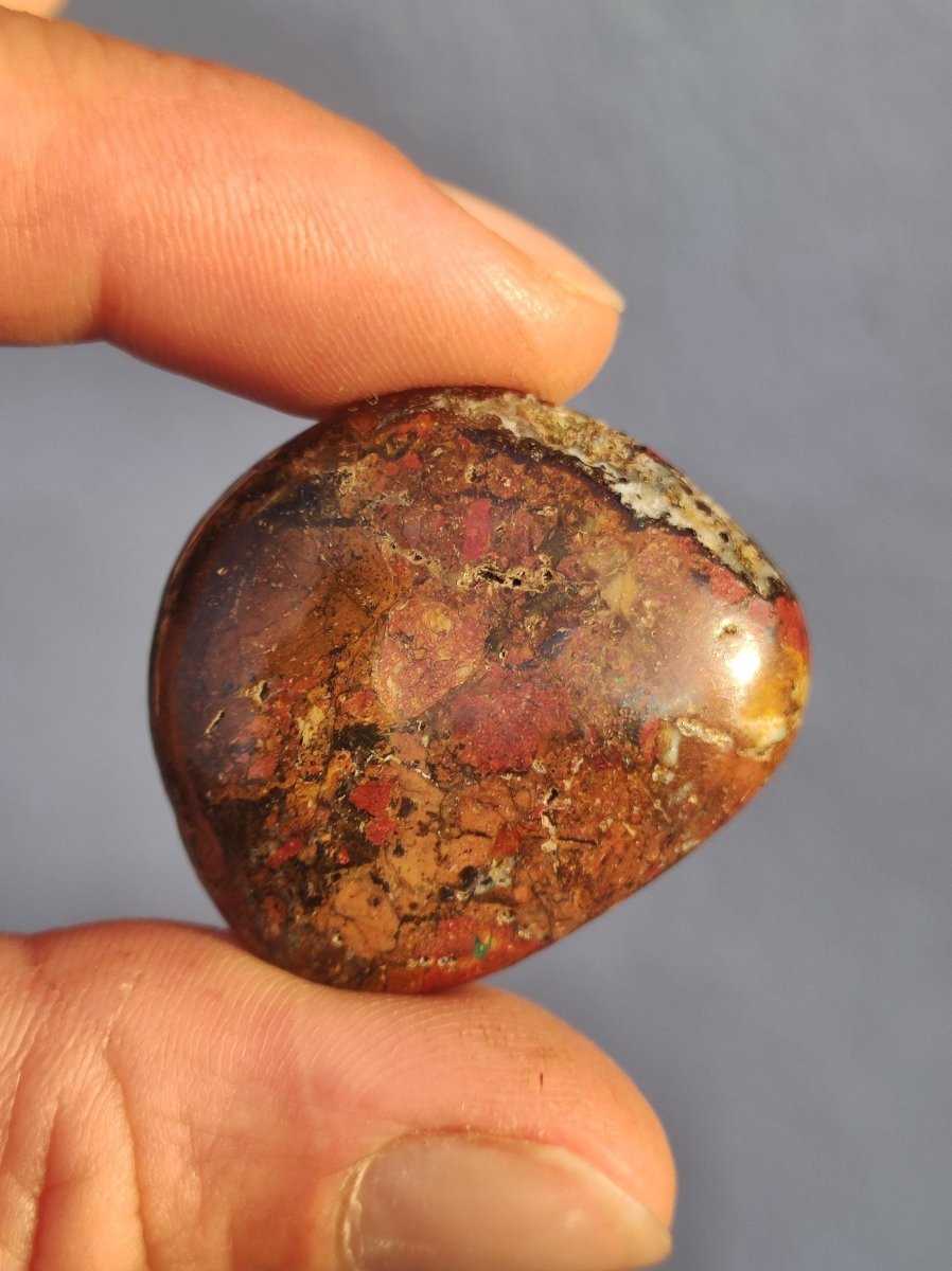 Zarinit Handschmeichler *Rarität* Kristall Mineral Selen Sammler Magische Edelstein Deko Crystal HIPPIE GOA Heilstein Schamanenstein - Art of Nature Berlin