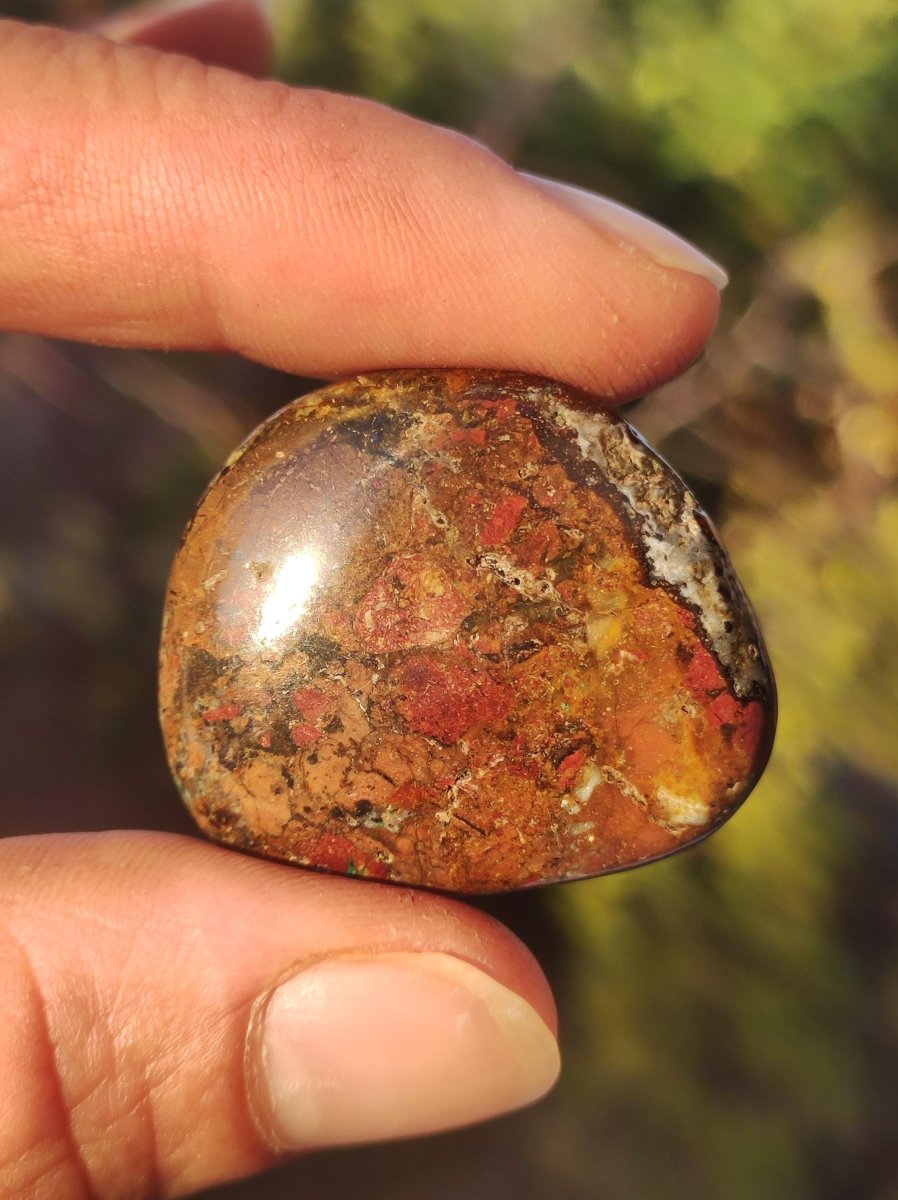 Zarinit Handschmeichler *Rarität* Kristall Mineral Selen Sammler Magische Edelstein Deko Crystal HIPPIE GOA Heilstein Schamanenstein - Art of Nature Berlin