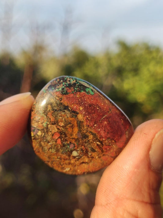 Zarinit Handschmeichler *Rarität* Kristall Mineral Selen Sammler Magische Edelstein Deko Crystal HIPPIE GOA Heilstein Schamanenstein - Art of Nature Berlin