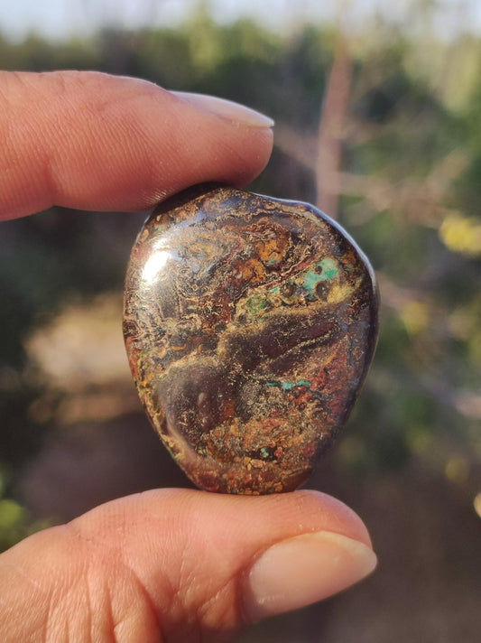 Zarinit Handschmeichler *Rarität* Kristall Mineral Selen Sammler Magische Edelstein Deko Crystal HIPPIE GOA Heilstein Schamanenstein - Art of Nature Berlin