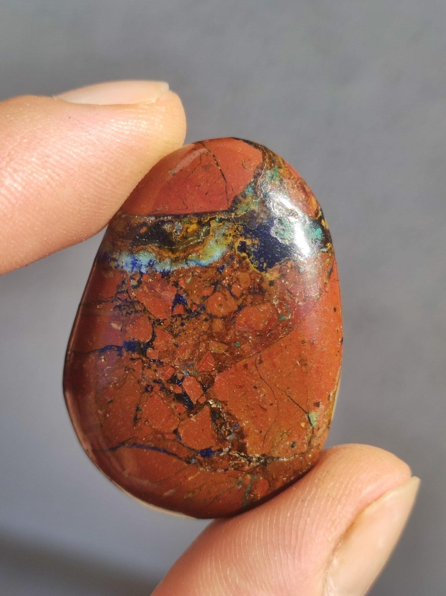 Zarinit Handschmeichler *Rarität* Kristall Mineral Selen Sammler Magische Edelstein Deko Crystal HIPPIE GOA Heilstein Schamanenstein - Art of Nature Berlin