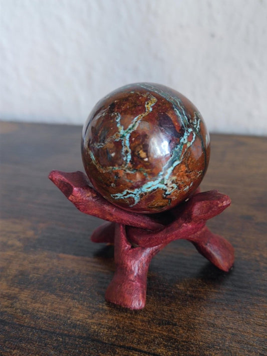 Zarinit Kugel - Edelstein Deko Sammler Rarität Heilstein Sphere Kristall Meditation Energie Wohnen Geschenk Mann Frau Er Sie Freund Spirit - Art of Nature Berlin