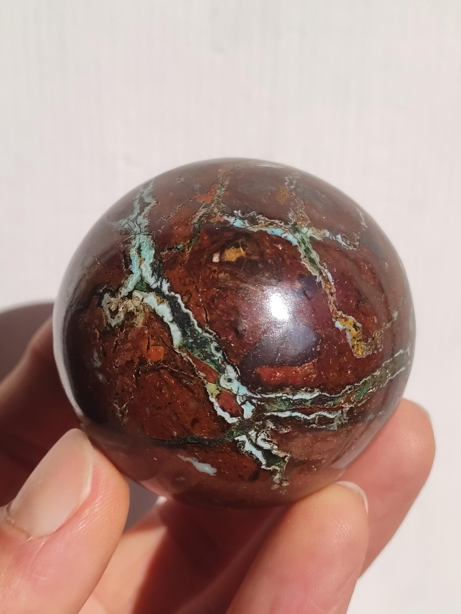 Zarinit Kugel - Edelstein Deko Sammler Rarität Heilstein Sphere Kristall Meditation Energie Wohnen Geschenk Mann Frau Er Sie Freund Spirit - Art of Nature Berlin