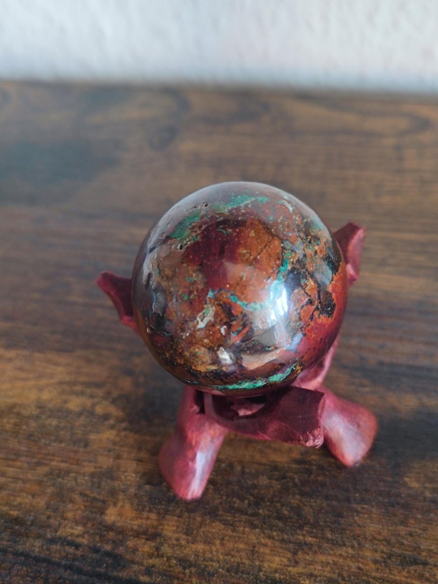 Zarinit Kugel - Edelstein Deko Sammler Rarität Heilstein Sphere Kristall Meditation Energie Wohnen Geschenk Mann Frau Er Sie Freund Spirit - Art of Nature Berlin