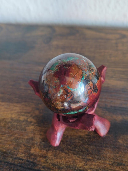 Zarinit Kugel - Edelstein Deko Sammler Rarität Heilstein Sphere Kristall Meditation Energie Wohnen Geschenk Mann Frau Er Sie Freund Spirit - Art of Nature Berlin