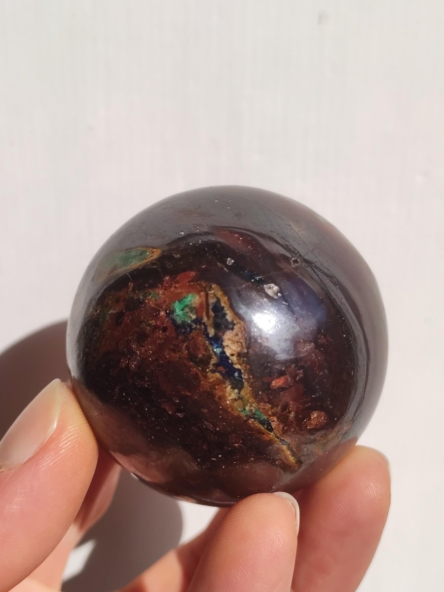 Zarinit Kugel - Edelstein Deko Sammler Rarität Heilstein Sphere Kristall Meditation Energie Wohnen Geschenk Mann Frau Er Sie Freund Spirit - Art of Nature Berlin