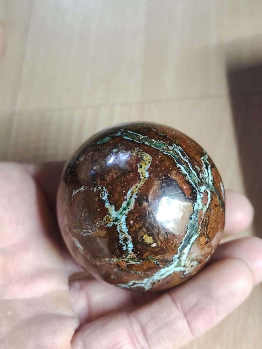Zarinit Kugel - Edelstein Deko Sammler Rarität Heilstein Sphere Kristall Meditation Energie Wohnen Geschenk Mann Frau Er Sie Freund Spirit - Art of Nature Berlin