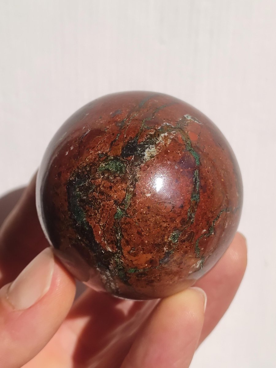 Zarinit Kugel - Edelstein Deko Sammler Rarität Heilstein Sphere Kristall Meditation Energie Wohnen Geschenk Mann Frau Er Sie Freund Spirit - Art of Nature Berlin