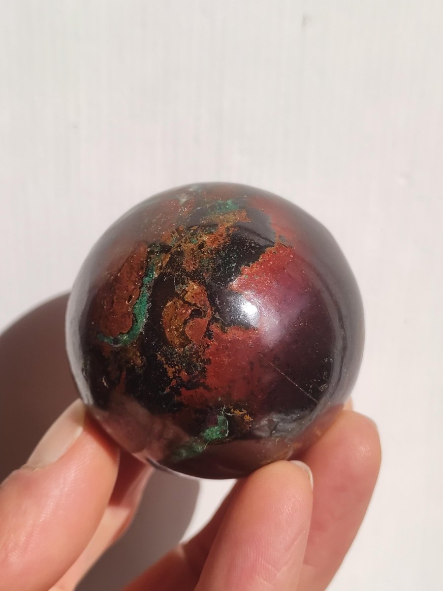 Zarinit Kugel - Edelstein Deko Sammler Rarität Heilstein Sphere Kristall Meditation Energie Wohnen Geschenk Mann Frau Er Sie Freund Spirit - Art of Nature Berlin