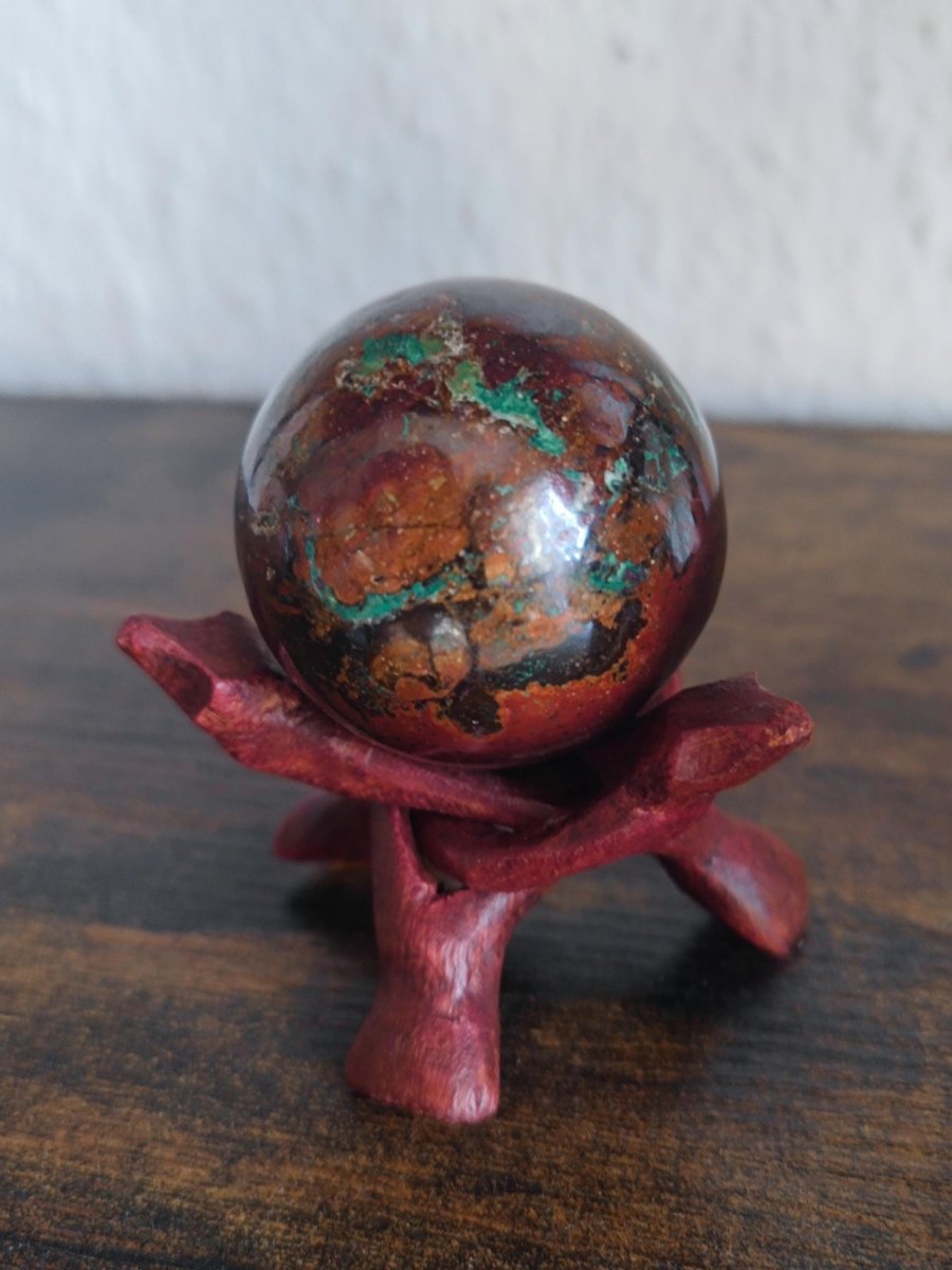 Zarinit Kugel - Edelstein Deko Sammler Rarität Heilstein Sphere Kristall Meditation Energie Wohnen Geschenk Mann Frau Er Sie Freund Spirit - Art of Nature Berlin