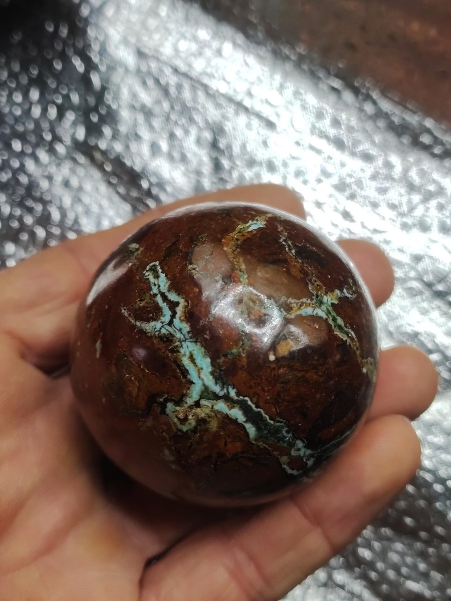 Zarinit Kugel - Edelstein Deko Sammler Rarität Heilstein Sphere Kristall Meditation Energie Wohnen Geschenk Mann Frau Er Sie Freund Spirit - Art of Nature Berlin