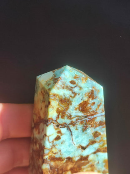 Zarinit *Rarität* ~ Kristall Point Spitze Turm Obelisk ~ Magische Edelstein Deko Kristall Haus Wohnen HIPPIE GOA Heilstein Sammler Rarität - Art of Nature Berlin