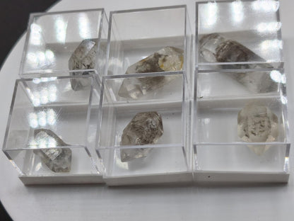 Zepter-Chloritquarz aus Erongo Namibia – 6 Kristalle zur Auswahl – 21–34 mm Doppelender Natürlich Kristall Stufe Sammler Mineral Geschenk - Art of Nature Berlin