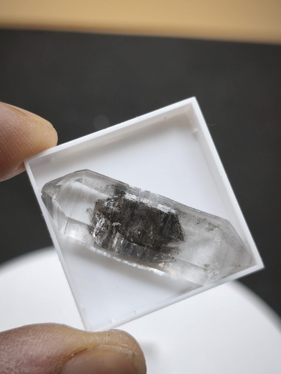 Zepter-Chloritquarz aus Erongo Namibia – 6 Kristalle zur Auswahl – 21–34 mm Doppelender Natürlich Kristall Stufe Sammler Mineral Geschenk - Art of Nature Berlin