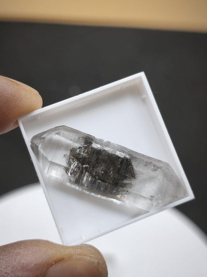 Zepter-Chloritquarz aus Erongo Namibia – 6 Kristalle zur Auswahl – 21–34 mm Doppelender Natürlich Kristall Stufe Sammler Mineral Geschenk - Art of Nature Berlin