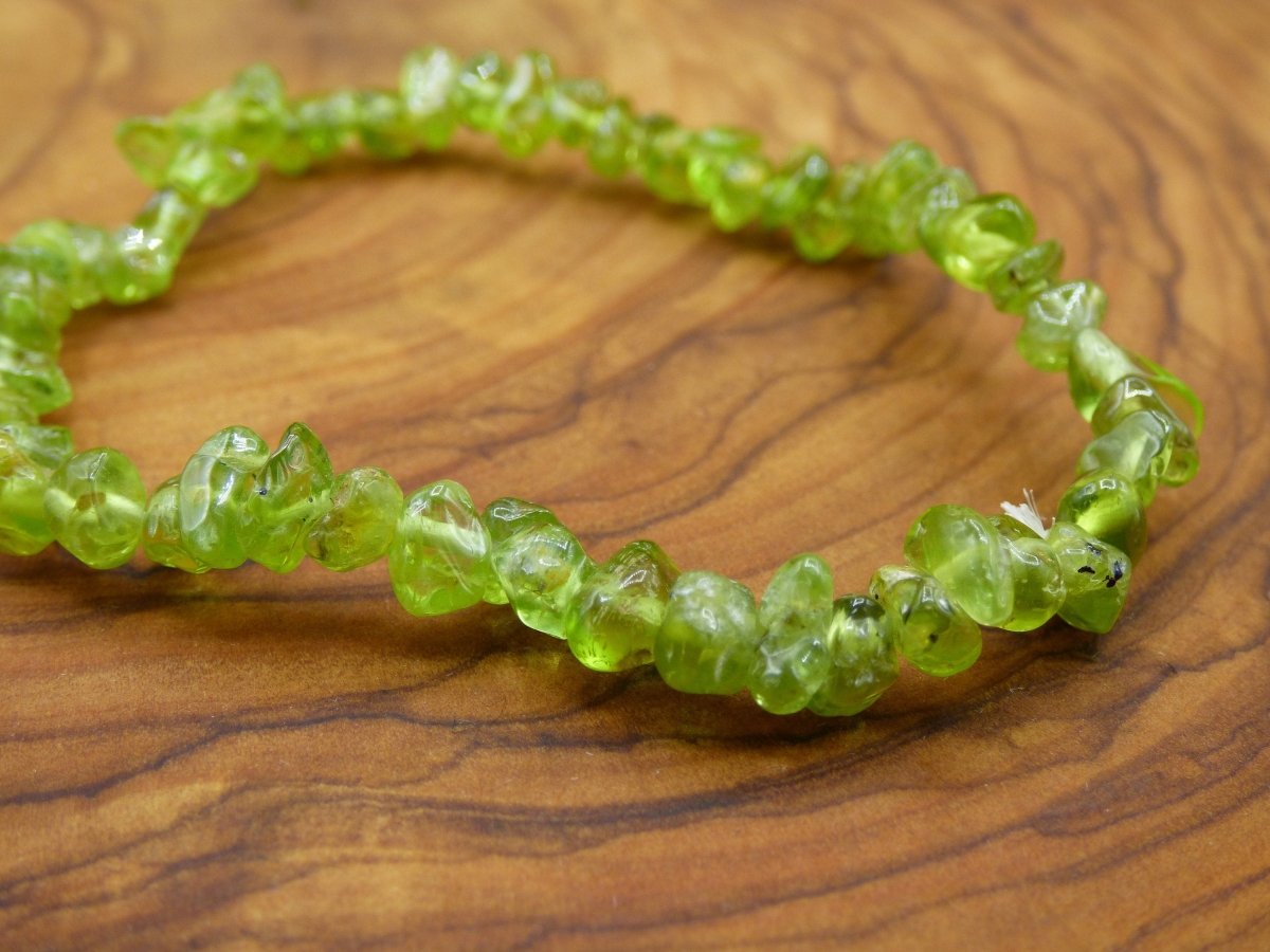 AAA Peridot Splitter ~ Edelstein Armband ~ GOA ~ Hippie ~Boho ~Ethno ~Indie ~Nature ~Heilstein - Art of Nature Berlin